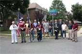 Veteran Street Sign Dedication