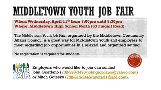 Middletown Youth Job Fair 