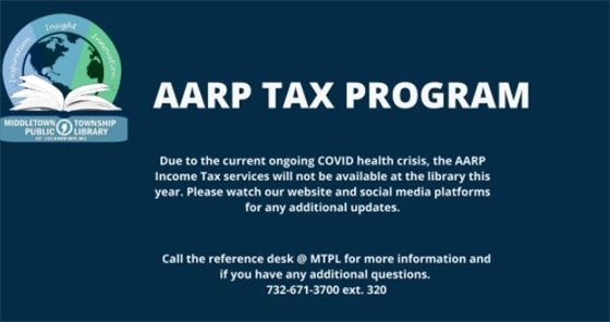 No MTPL AARP Tax Program 