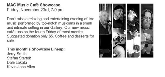 MAC Music Cafe Showcase