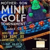 Mother-Son Mini Golf 