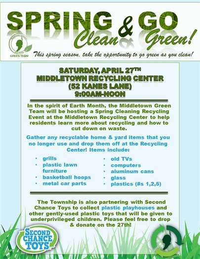 Spring Clean and Go Green