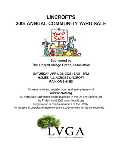 LVGA Yard Sale