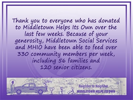 MHIO Food Donations