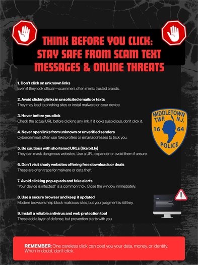 MTPD Safety Tips