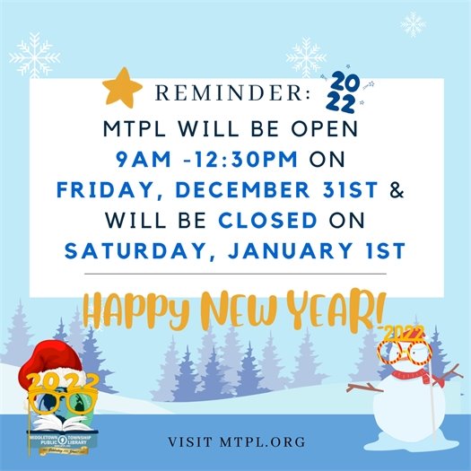 MTPL Holiday Schedule