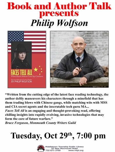 MTPL Presents: Author Talks with Philip Wolfson