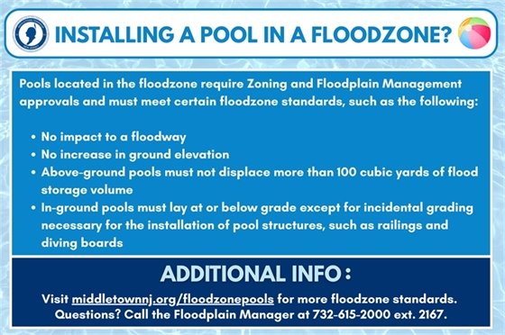Pools in Floodzones Regulations