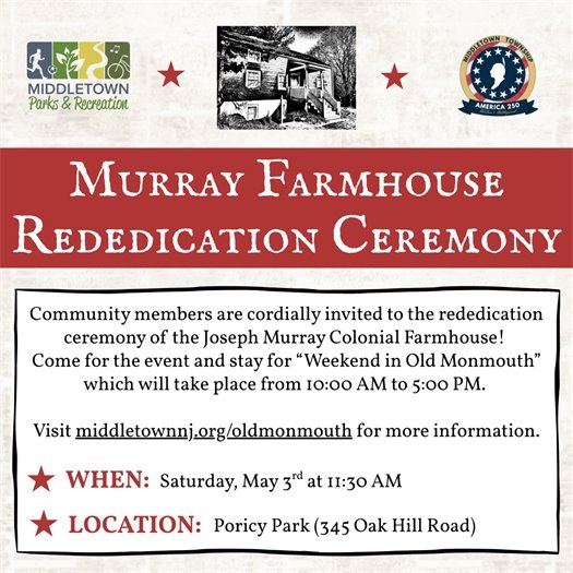 Murray Farmhouse Rededication Ceremony