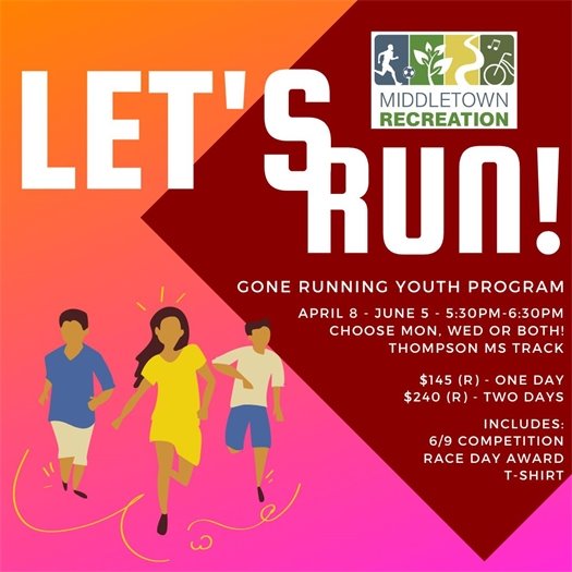 Middletown Recreation Youth Gone Running