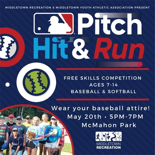 Middletown Parks & Recreation Pitch, Hit & Run Competition