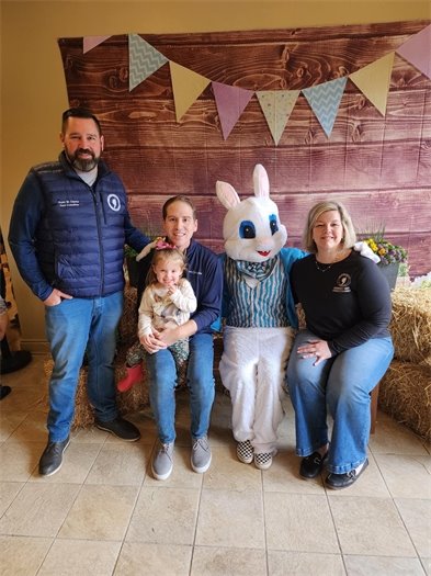 Photo of Township Committee at EGGstravaganza