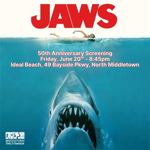 Middletown Parks & Recreation Jaws Screening