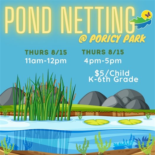 Pond Netting at Poricy Park 