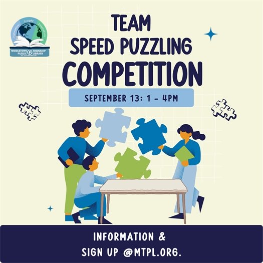 MTPL Team Speed Puzzling Competition