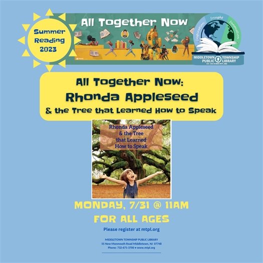 MTPL Rhonda Appleseed Summer Reading