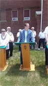 Mayor Tony Perry at Elks 2179 Flag Day Ceremony