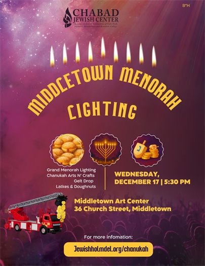 MAC Menorah Lighting