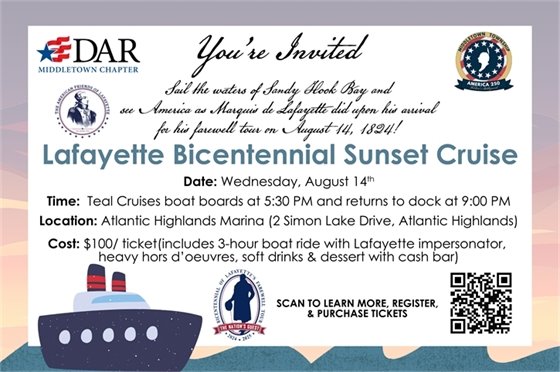 Lafayette Bicentennial Sunset Cruise