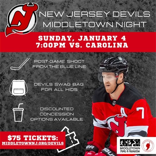 Middletown Night at the New Jersey Devils