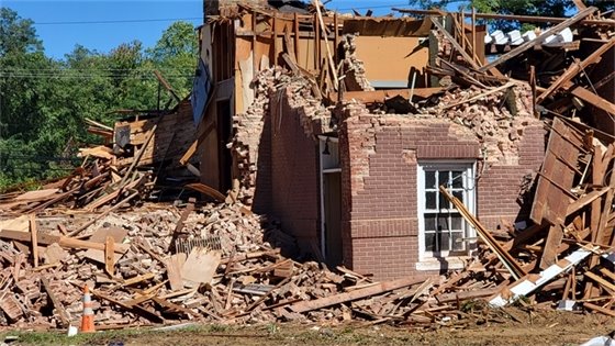 Old Town Hall Demolition