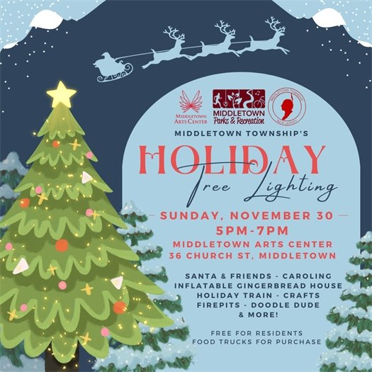 Middletown Parks & Recreation Holiday Tree Lighting