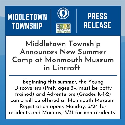 Monmouth Museum Summer Camp