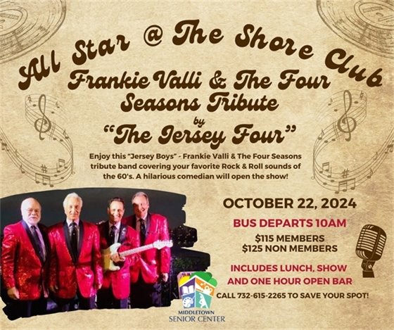 Middletown Recreation Senior Center Bus Trip