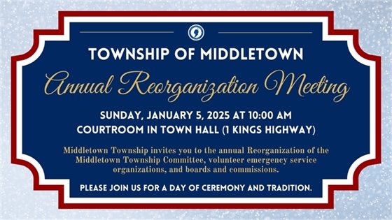 Middletown Reorganization Meeting