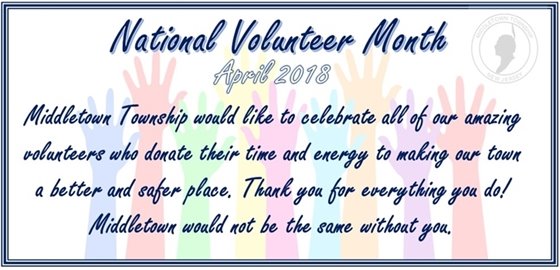 National Volunteer Month 