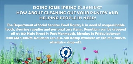 Social Services Food Drive 