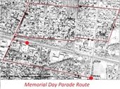 Memorial Day Parade Route 