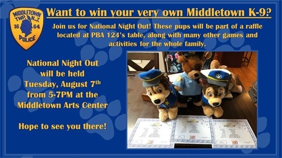 K-9 Prizes at NNO