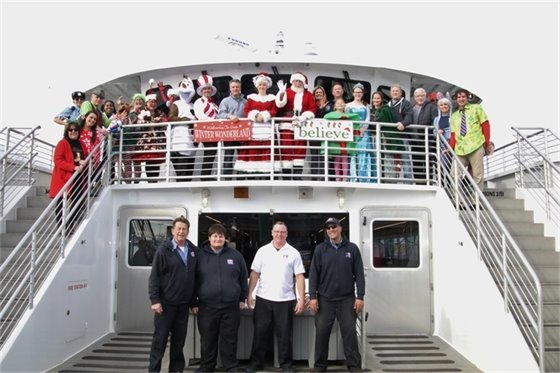 Santa Ferry Ride 2018