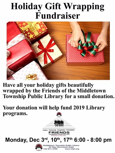 MTPL- Holiday Gift Wrapping Fundraiser 