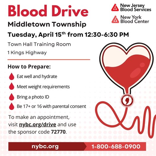 Blood Drive Information