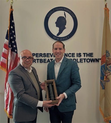 Mayor Tony Perry and Protocol Officer Al Morales