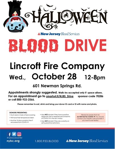Lincroft Blood Drive
