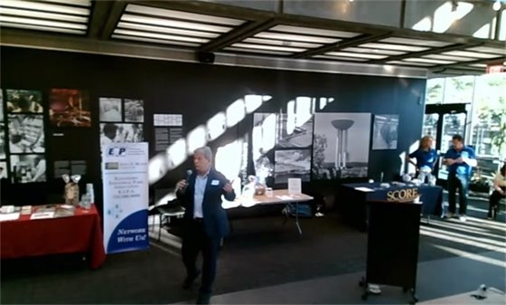 Tony Mercantante at  Small Business Symposium