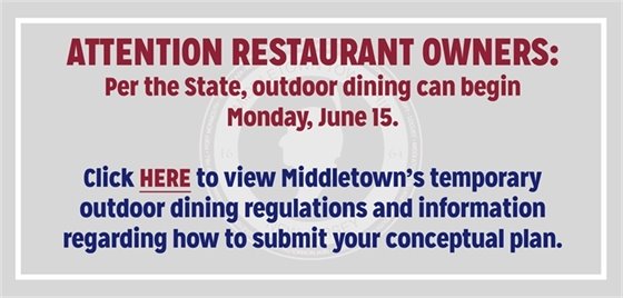 Temporary Outdoor Dining 