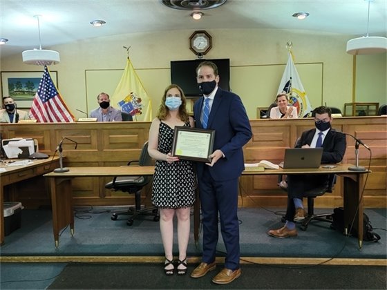 Mayor Tony Perry and Kathleen Malouf
