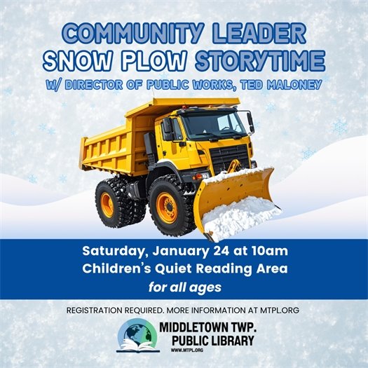 MTPL Community Leader Snowplow Storytime