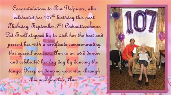 Happy 107th Birthday!
