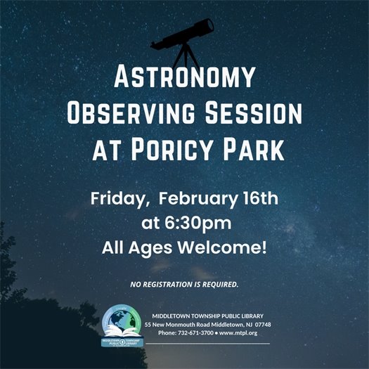MTPL Astronomy Observing Session at Poricy Park