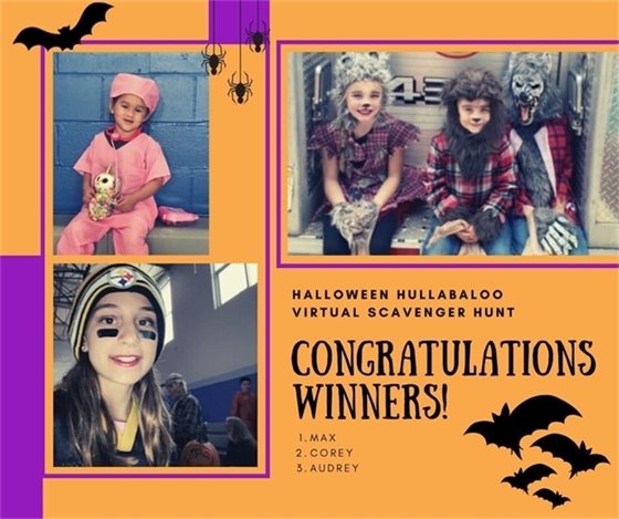 Halloween Hullabaloo Winners