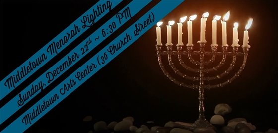 Middletown Menorah Lighting