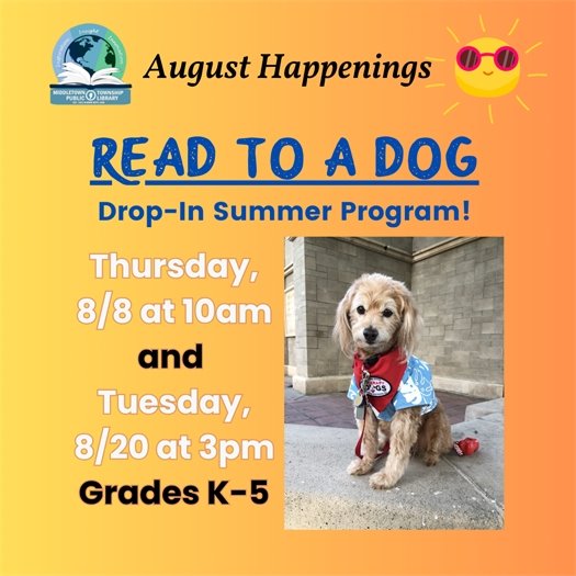 MTPL's Read to a Dog Program