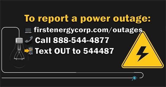 How to report a power outage
