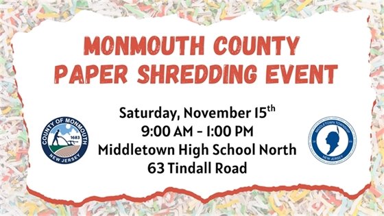 Monmouth County Paper Shredding Event