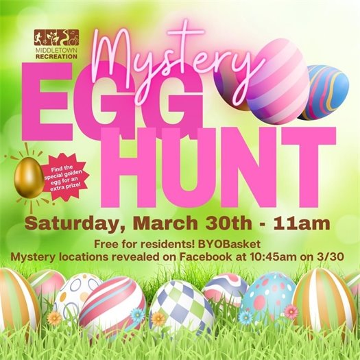Middletown Recreation Mystery Egg Hunt